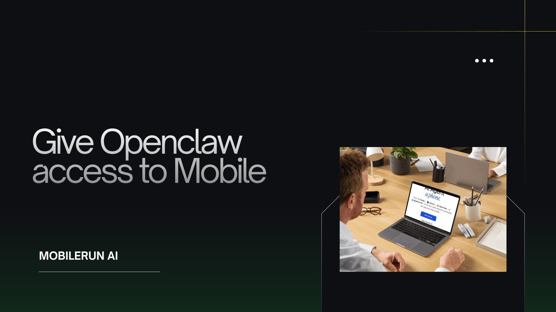 Give Openclaw access to Mobile