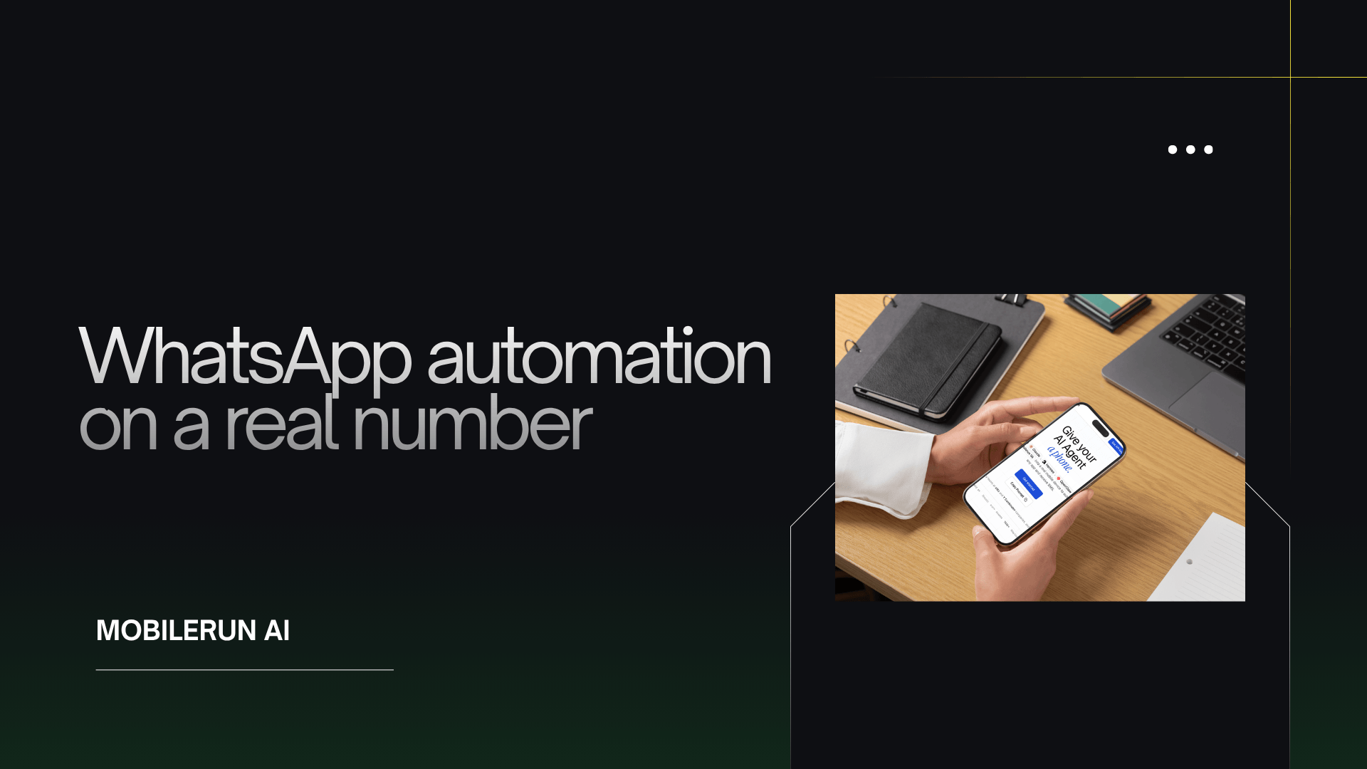 WhatsApp automation on a real number, built for European teams